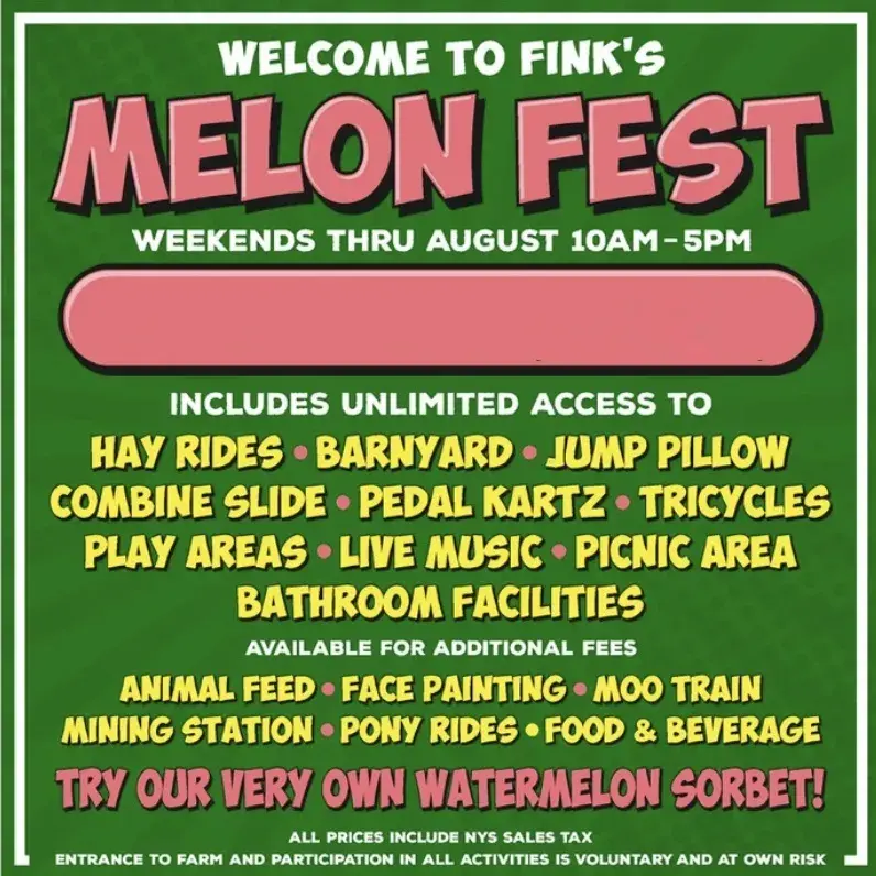 Fink’s Melon Fest!